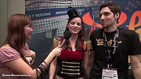 Is Fionna and Jimmy's Chaturbate Video at AE Expo Teasing Those Big Asian Tits?