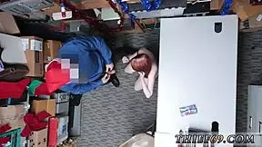 Police Arrest Redhead Girl For Simple Battery Theft In Intense Uniform Scene