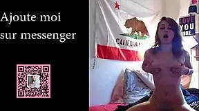 I's a 19 yo babe masturbatin' with dildo and vibrator, gettin' pussy orgasm in solo play, feelin' so horny