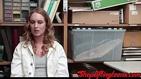 Watch this naughty teen 18+ get plowed hard as punishment for stealing