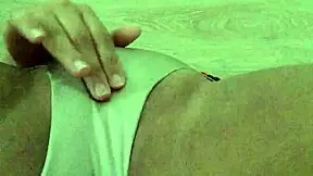 Young Asian woman masturbates in the morning, fingering herself to orgasm in a sexy close-up