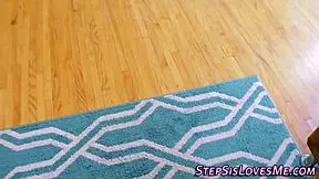 Teen Stepsis Bent Over for Hardcore Doggystyle POV Blowjob Action