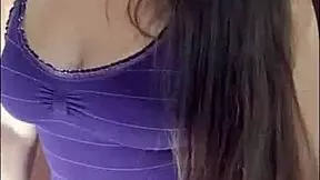 I discovered my mature brunette stepmom on TikTok, she danced for me, then let me fuck her pussy bareback in New York.