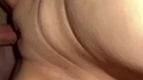 i cum so hard from this hot latina's fat ass pounded doggystyle homemade