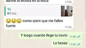 Chatting with ex-boyfriend leads to flashing latina teen in web chat part two