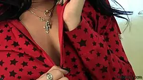 Emo Emily shows off her tits and ass 😉