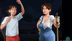 summertime saga 53, those neighbour tits are just amazing