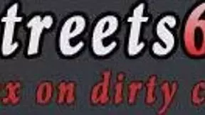 Anya Olsen leads a group in outdoor bondage activities with rough public elements