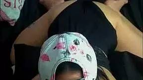 una gran mamada a mi hermano en webcam con monster cock