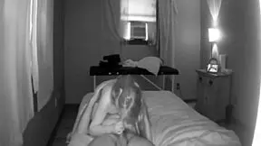 i caught misty on cam again, she's a mature latina giving a massage and licking