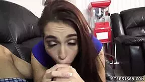 G Cup Teen Feels Intense Taboo Sucking Stepbro's Banana