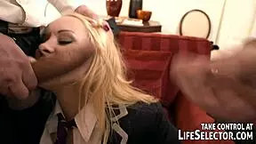 Hardcore Assfucking Blonde And Brunette Students With Big Tits Teachers