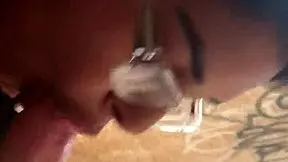 Allyson Knows How To Swallow Billy's Hard Cock!