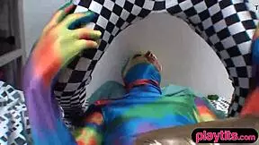 college costume party turns into intense groupsex