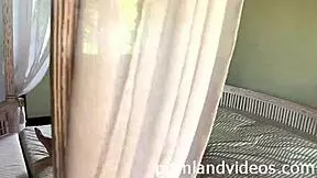 Big Black Cock Massaging 2 Horny Asses