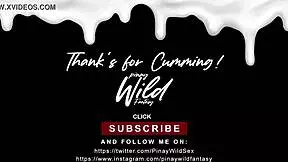 Chubby asian wife enjoys cheating scandal eating cum in fantasy 😈