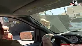 Blonde Teen 18+ With Big Natural Tits Fucks A Stranger Guy