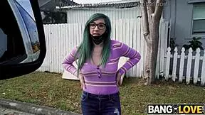 Savannah Siren, the Waitress, Earns a Massive Cumshot Tip Riding Hard on the Bus