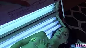 I gave an amazing blowjob and he spanked his shaft on my head.