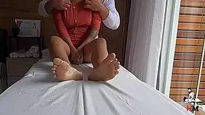 Wife Betrays Husband with Masseur
