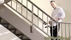 Kinky Stepdaughter Feels Deep Emotions During Plowing