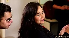 Gorgeous Teen Rides Cock After Classes