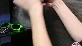 Kandi gets caught stealing and earns a hardcore creampie blowjob.