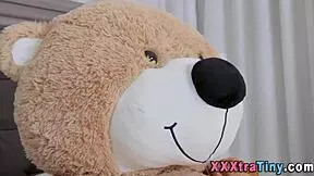 redheaded teen blows monster cock!