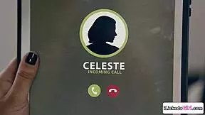 petite brunette licks shaved pussy of lesbian boss