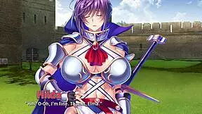 Virgin knight turned onahole, cumming hard outdoors in ep3.