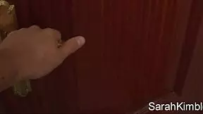 Sarah Kimble's Petite 18+ Blonde Solo Fingering And Licking Pussy To Orgasm