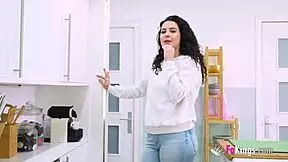 Tall Sara Salamanca Licks Older Cock, Lets Don Jorge Enter in Doggystyle