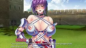 Virgin knight turned onahole, cumming hard outdoors in ep3.