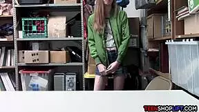 Teen Fucks Mall Cop Intensely