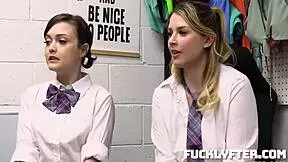 Sinning Thieves Jade Valentine And Riley Reign Get Hardcore POV Blowjobs From Calvin Hardy