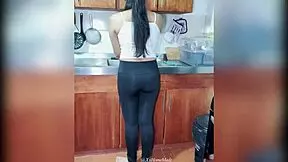 Real homemade footage shows my stepsister and I getting into a wild chat. Things turned hardcore with deepthroat action.