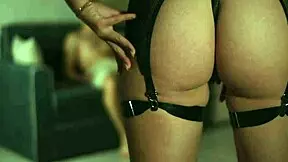 Tanned brunette in aesthetic poses and rides