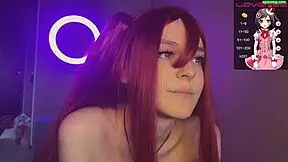 Redhead gets big cock in Europe