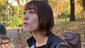 Rio's juicy blowjob and unauthorized creampie in tennis club