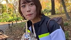 Rio's juicy blowjob and unauthorized creampie in tennis club