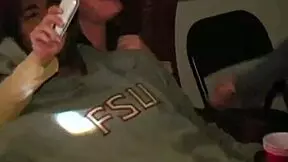 College Slut Preggo Sucks Hard on College Dick