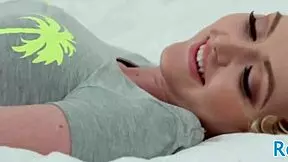 stepdaughter caught masturbating by stepdad... oops!