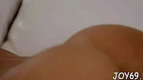 solo teen uses vibrator on tight pussy