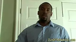 Teen Rides Black Stepdad Hard in Emotional Interracial Encounter. It Feels So Real!