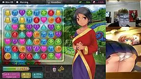 Getting into doggystyle with Tiffany from Huniepop, all nude and uncensored.