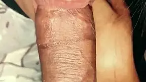 Dulce Feels Pleasure Swallowing Cum On Her Face
