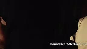 Maid orgasms wildly on bed fantasizing about dominant madame!