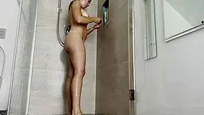 I shaved my pussy in the shower, oops.