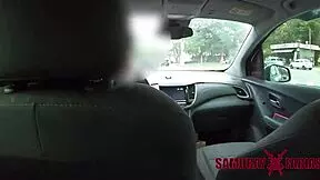 i took a shared uber, and paola gurgel got in, leading to oral sex