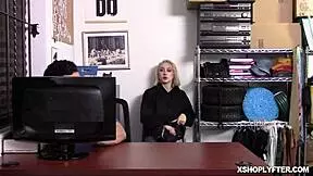 i'm the shoplifter with big tits slurpin the security's huge cock